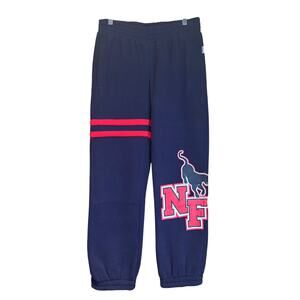 Nicopanda Formichetti Blue Red Panther Thick Sweat Pants Size, Medium